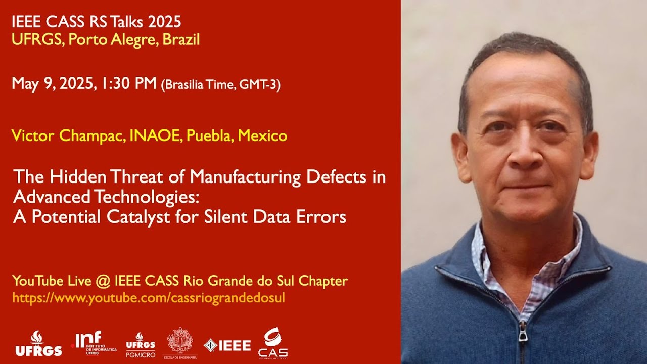 CASS Talks 2025 - Victor Champac, INAOE, Puebla, Mexico - May 9, 2025