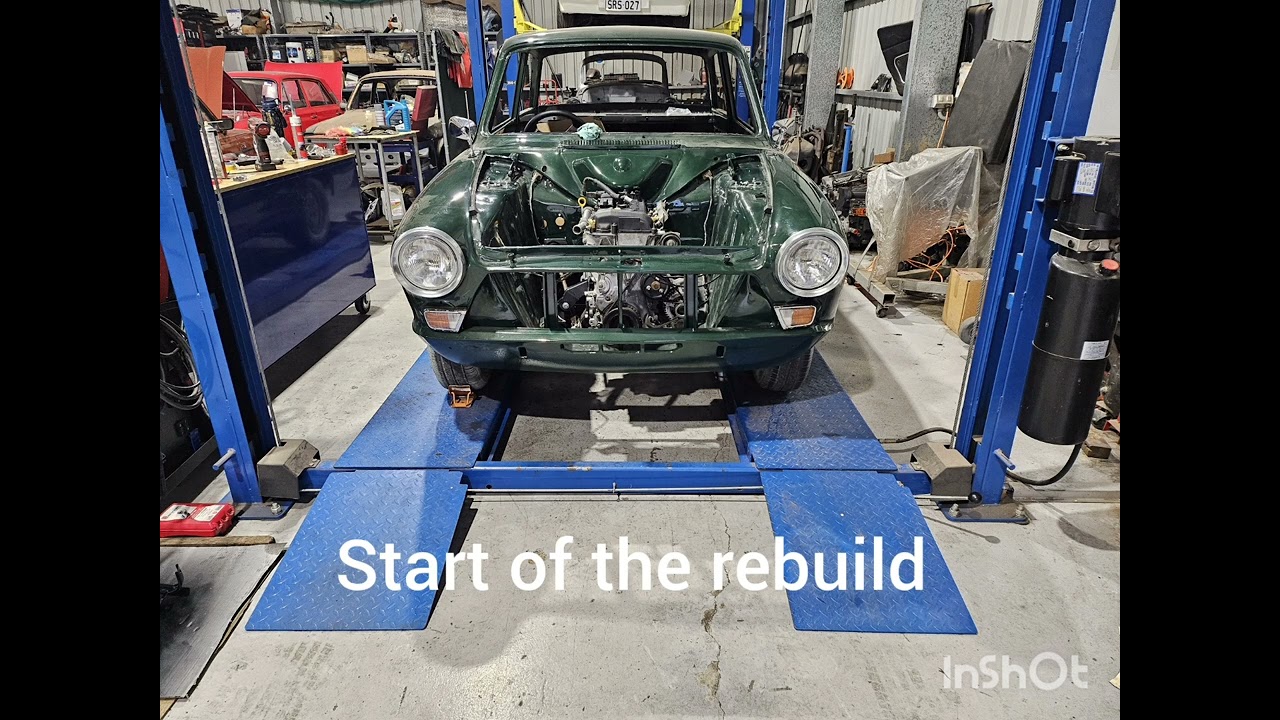 Taffs auto repairs, A full build of a mk1 Cortina, running a 2lt Duratec engine fuel injected.