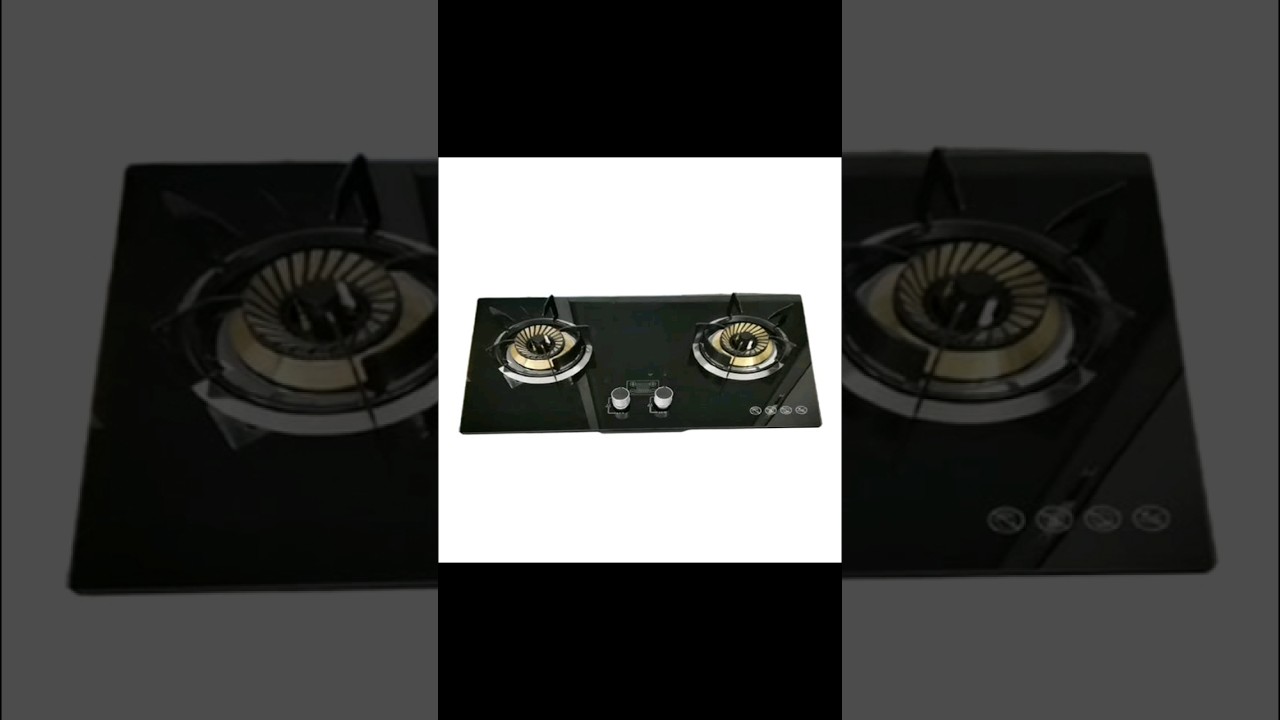 Black Lpg Ng Built In Tempered Glass Top Cooktop 2 Burner Cooker Gas Stoves images #youtubeshorts
