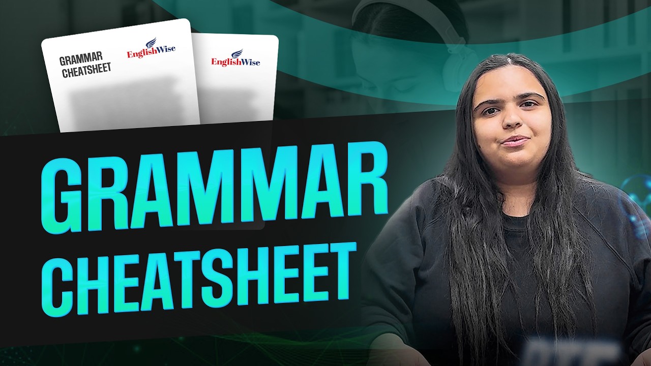 📘 PTE Grammar Cheat Sheet | Learn Grammar the Smart Way