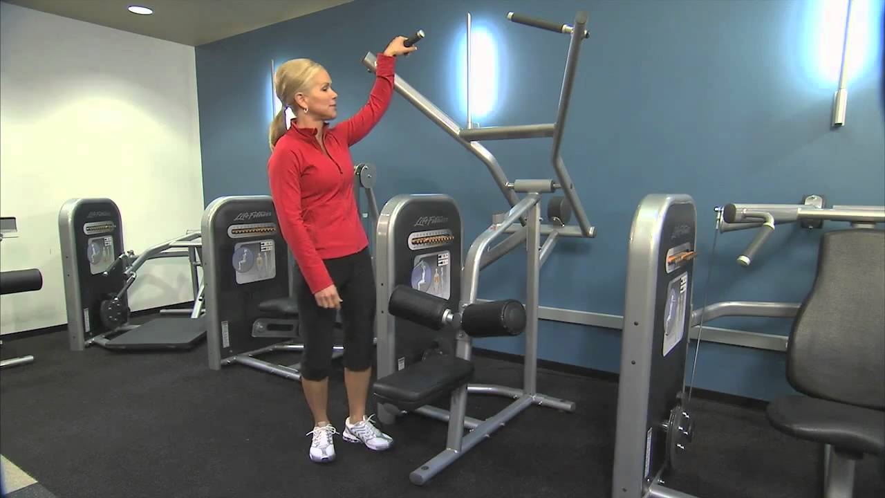 Life Fitness Circuit Series Lat Pulldown Instructions