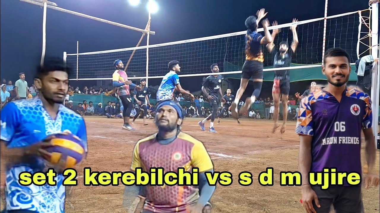 set 2   s d m ujire vs kerebilchi intresting match pavan gouda Dilip hosatti mahantesh