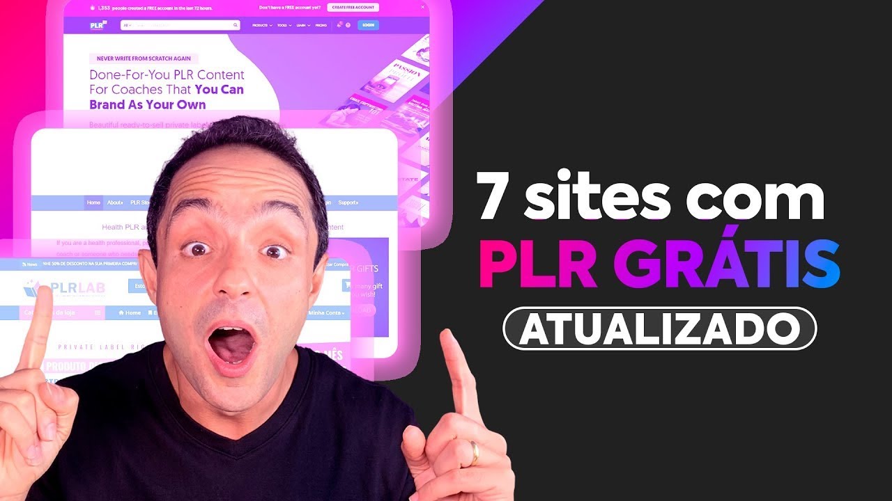 PLR GR&Aacute;TIS EM 2024: Fa&ccedil;a mil reais agora mesmo com 7 sites de PLR Gr&aacute;tis