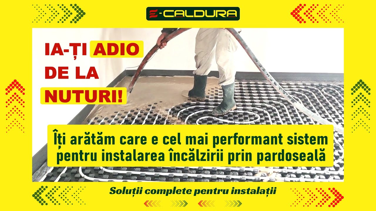 ⚠️ Ia-ți adio de la nuturi! Uite cea mai bună variantă de a instala încălzirea prin pardoseală!