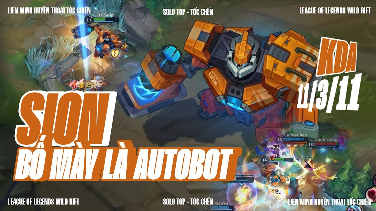 SION BẤT TỬ KHIẾN TEAM BẠN BẤT LỰC | LMHT: TỐC CHIẾN