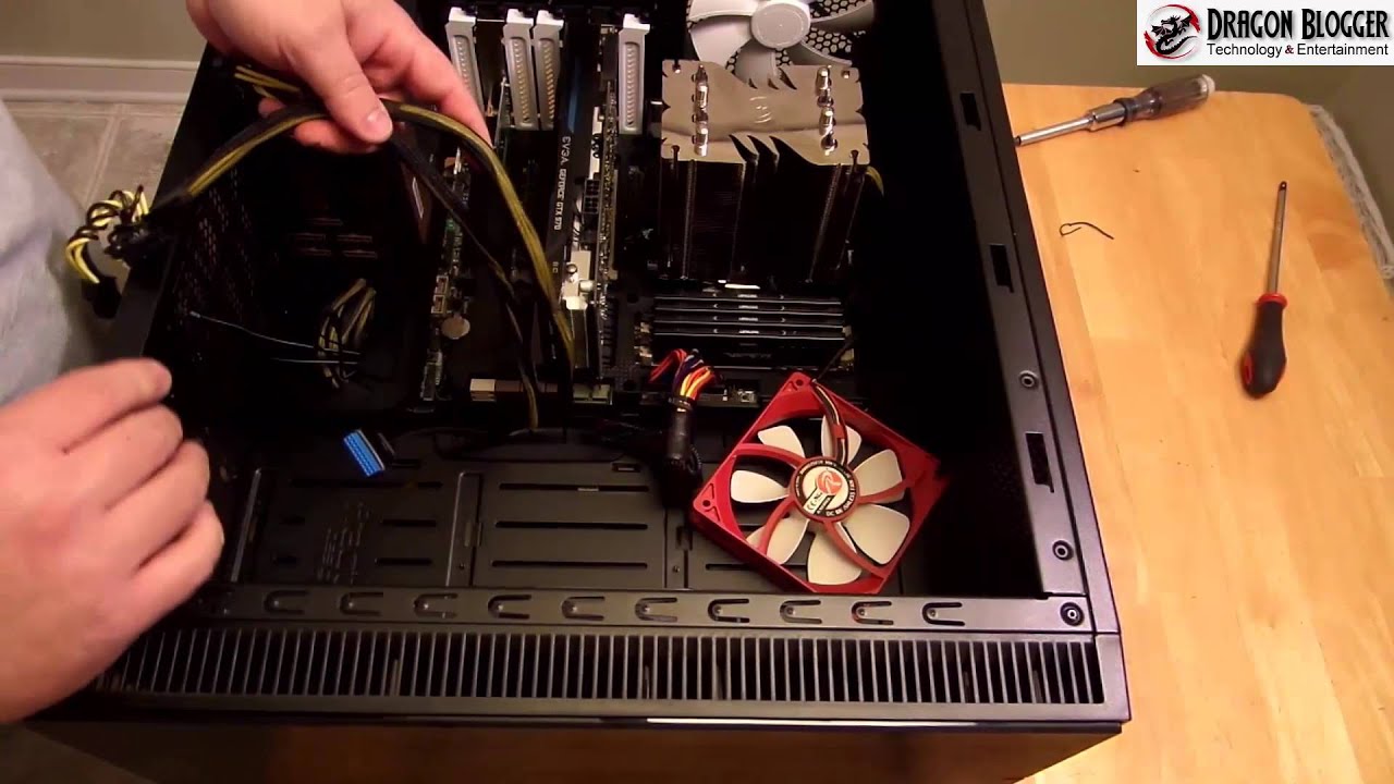 How to cable a PC inside the Fractal Design Define S