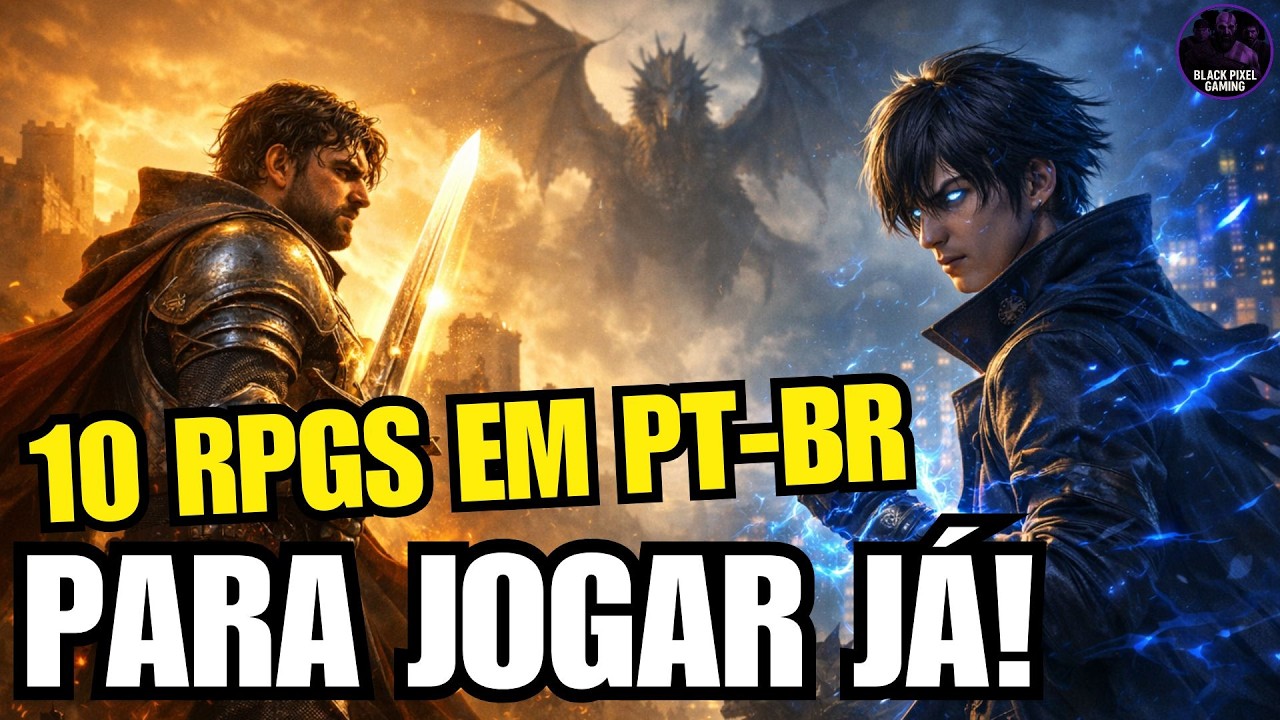10 Ótimos RPGs com Legendas em Português!