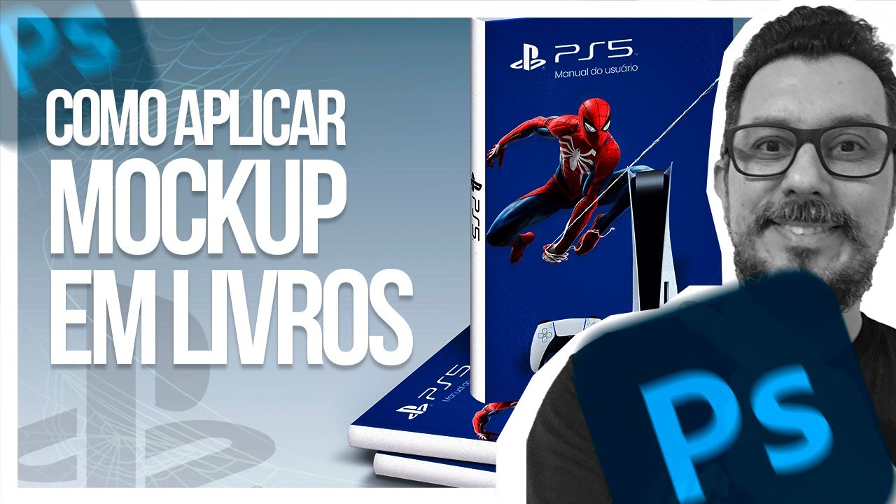 Como aplicar MOCKUP EM LIVROS no PHOTOSHOP | Tutorial passo a passo