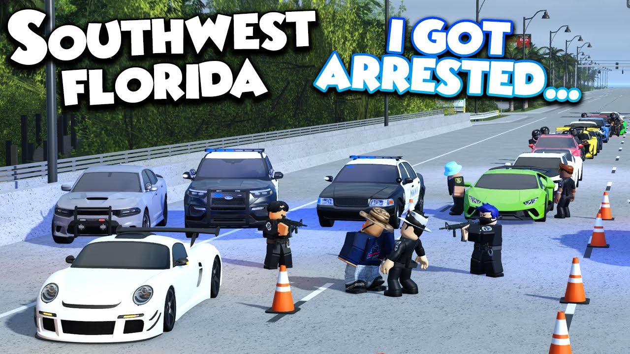 I GOT ARRESTED AT THE BORDER... || ROBLOX - Southwest Florida Roleplay