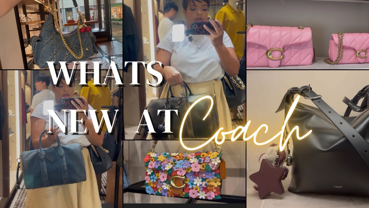 Обзор новой весенней коллекции Coach Outlet, часть 1 🌸🌺🌼