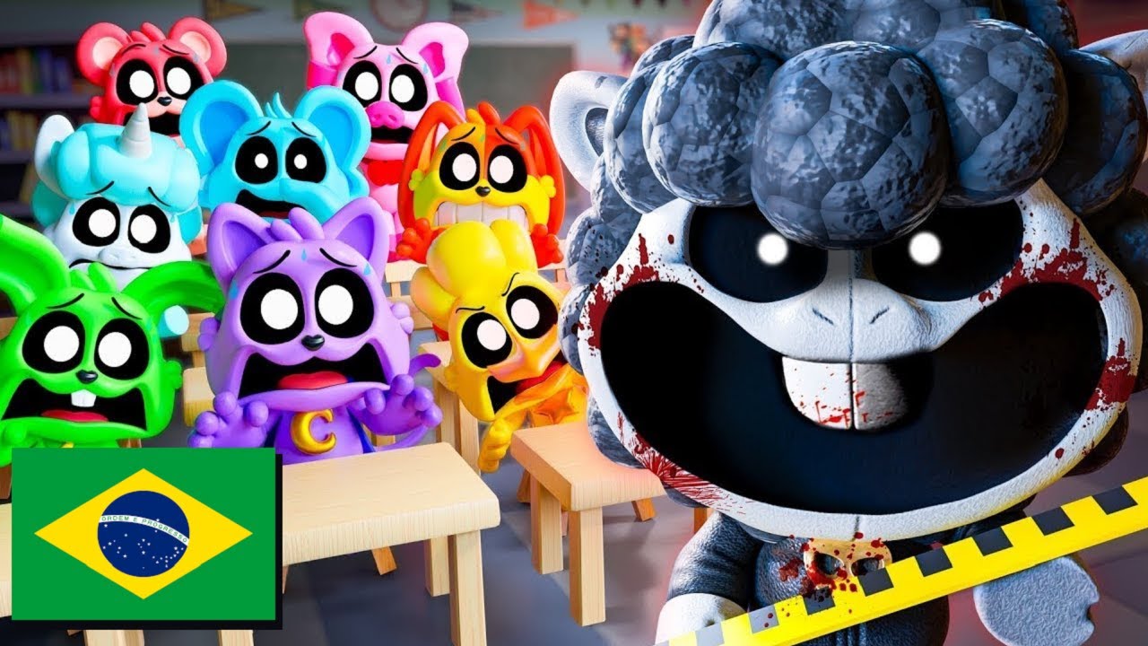 BABA CHOPS na ESCOLA! - Poppy Playtime 4 Animação