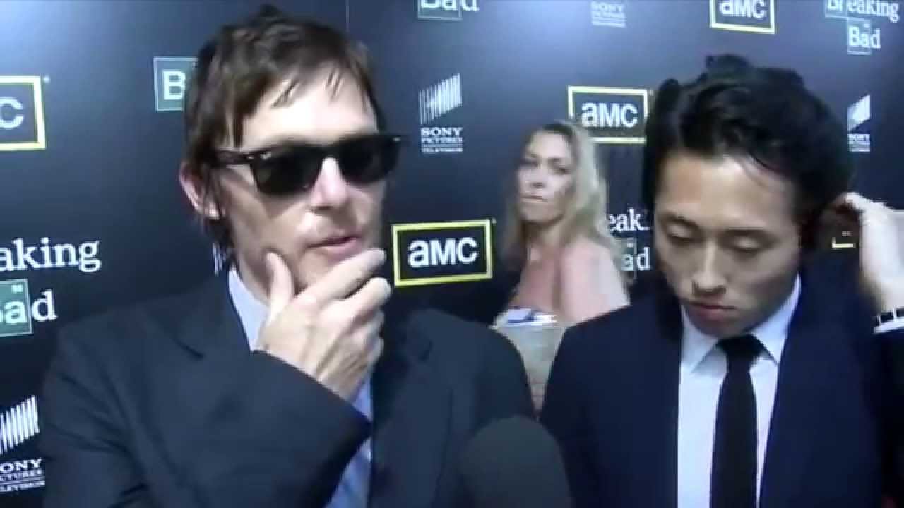 Norman Reedus and Steven Yeun WHO WILL BE THE LAST MAN STANDING?