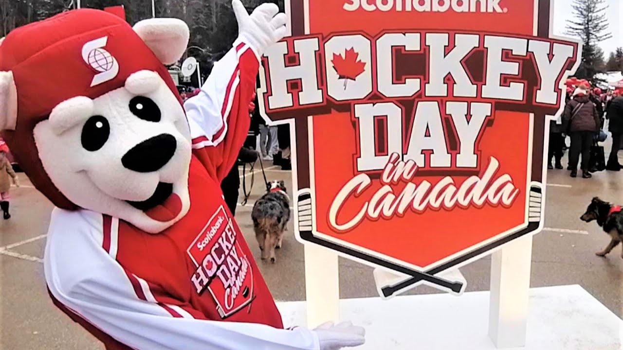 Scoti at Hockey Day in Canada Events #scotiabankarena