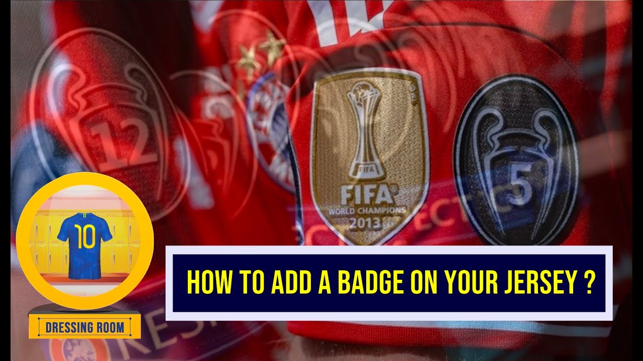 How to add a badge in your jersey ?