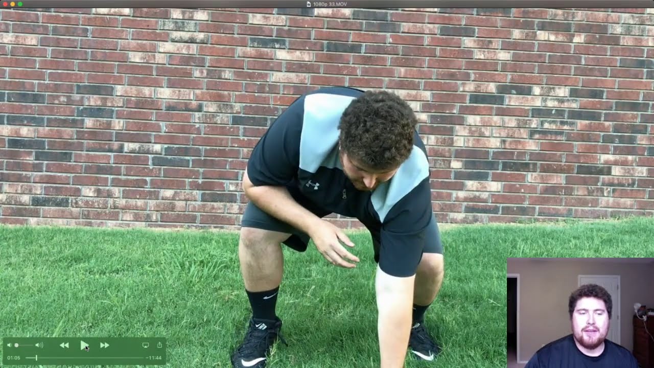 Offensive Line Stance and Starts Drills (2020)