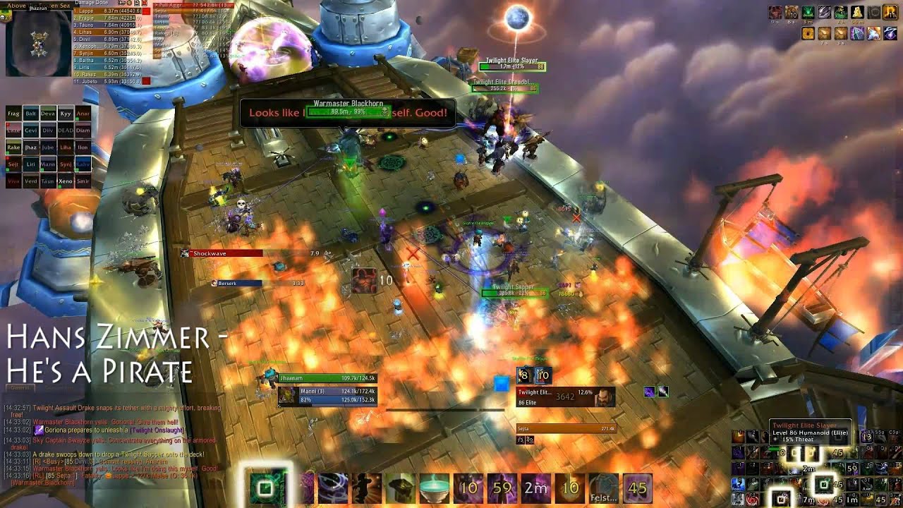 Dream Paragon VS Warmaster Blackhorn 25HC