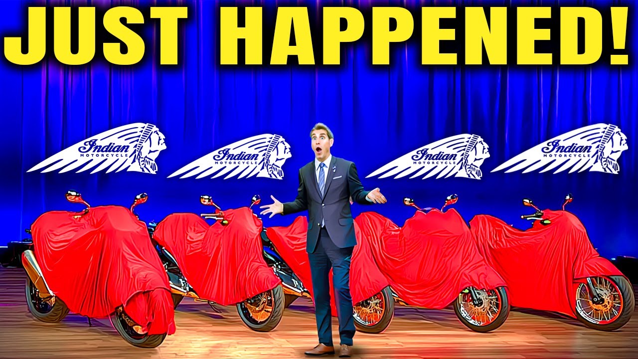 Indian Just Unveiled 5 New Bikes for 2026 &mdash; The Industry Is STUNNED