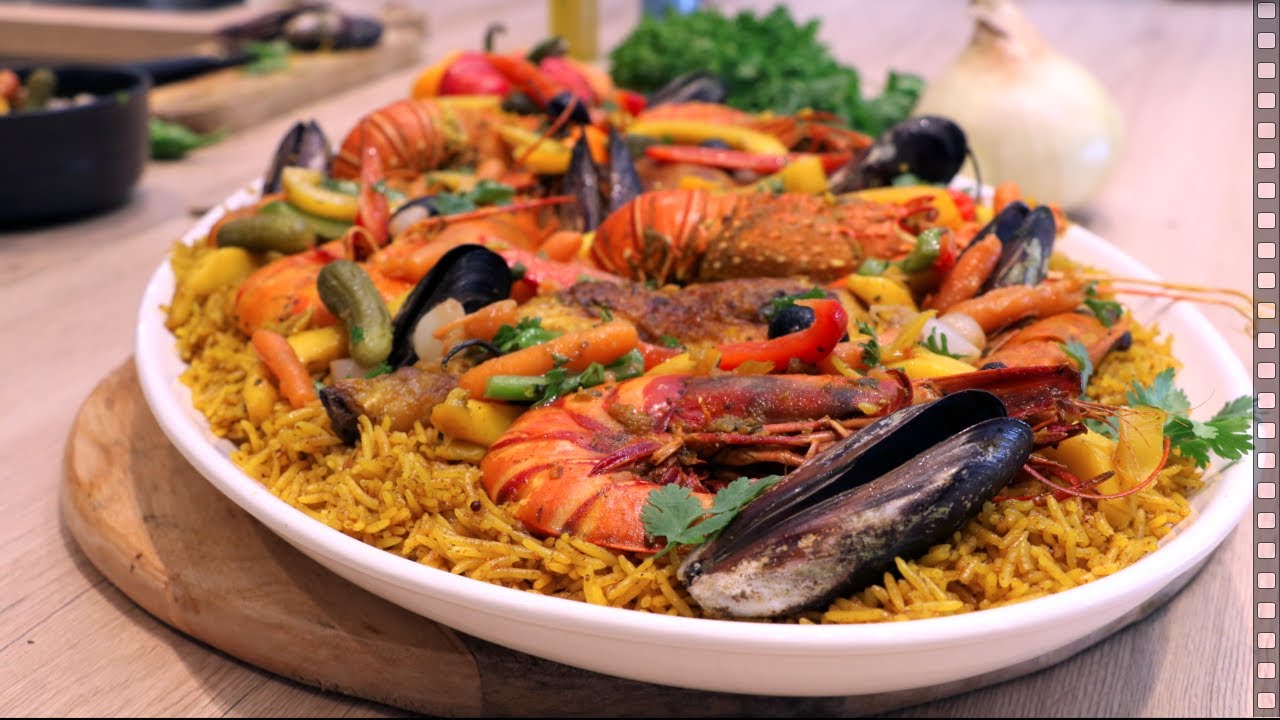 Paella &agrave; la S&eacute;n&eacute;galaise avec @eggokitchenhouse