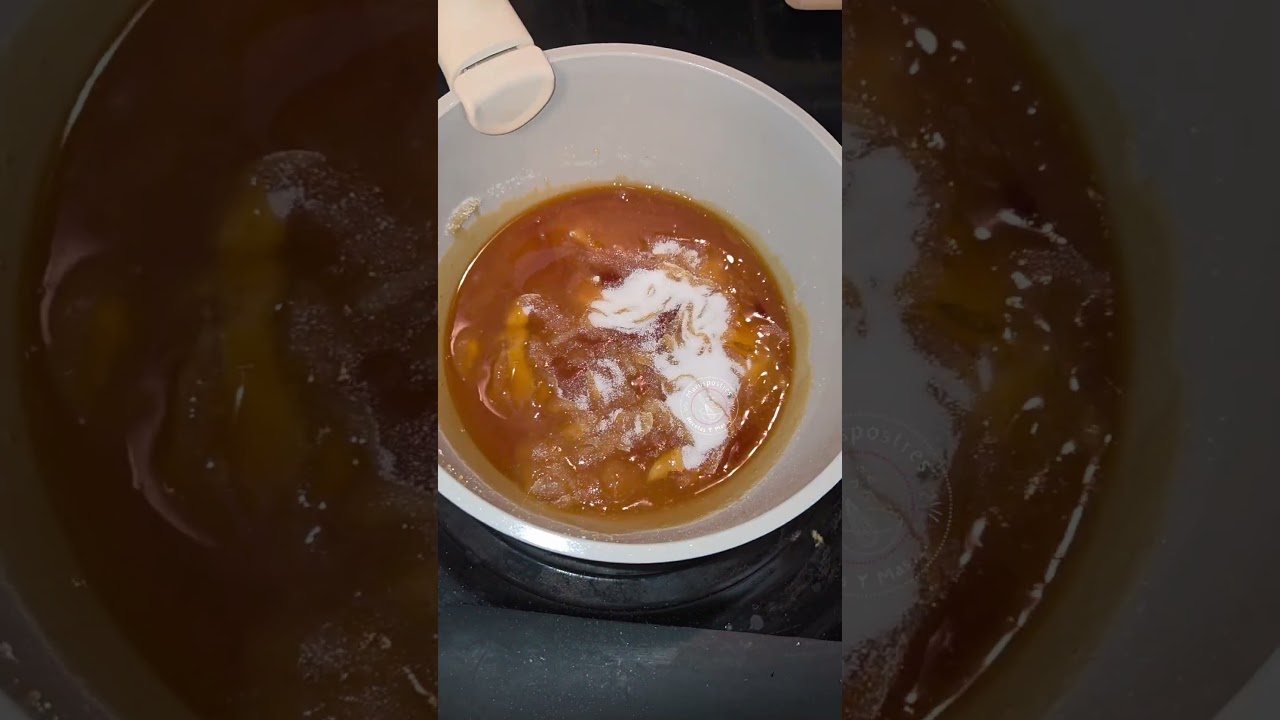 Caramelo Liquido Receta Facil #mariispostres #receta #caramelo #flan #flancasero