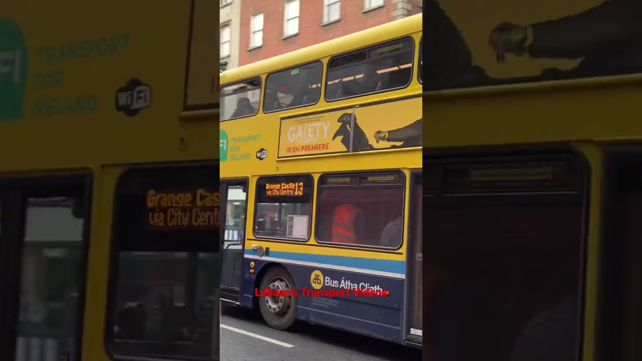 Dublin Bus Wright Gemini 3 SG153 Route 13 to Grange Castle at Dame Street, Dublin City 17/2/23