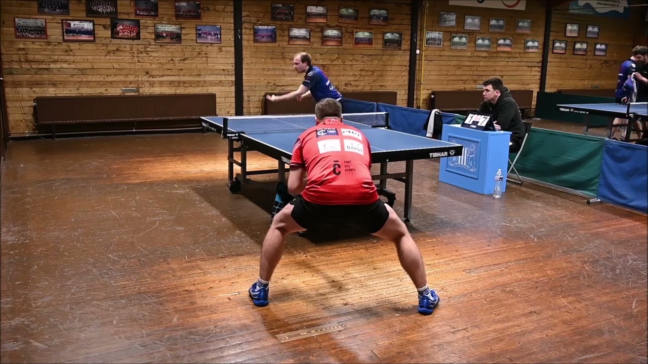 KEN WAEGEMAN B0 (Berlaar) tegen  CHRISTIAN BLONDEAU B0 (Villette)