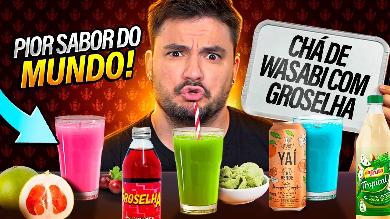 ADIVINHE O SABOR VERSÃO SABORES TERRÍVEIS
