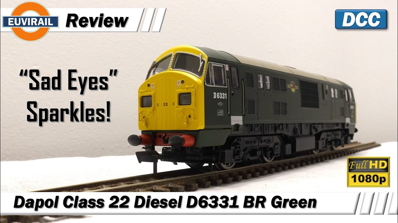 Review: Dapol Class 22 Diesel 4D-012-005 D6331 BR Green - Imperium DCC Fitted