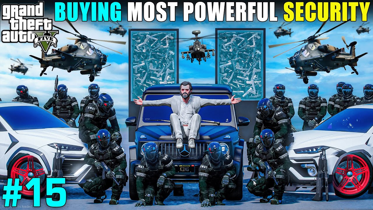 BUYING MOST POWERFUL SECURITY FOR MICHAEL │ GTA V GAMEPLAY #15