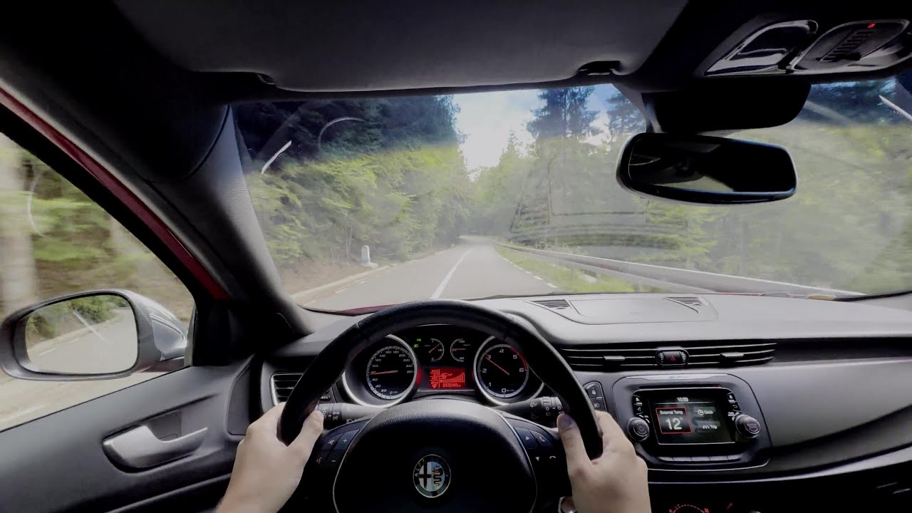 Alfa Romeo Giulietta POV Drive #1 - Mountain Road