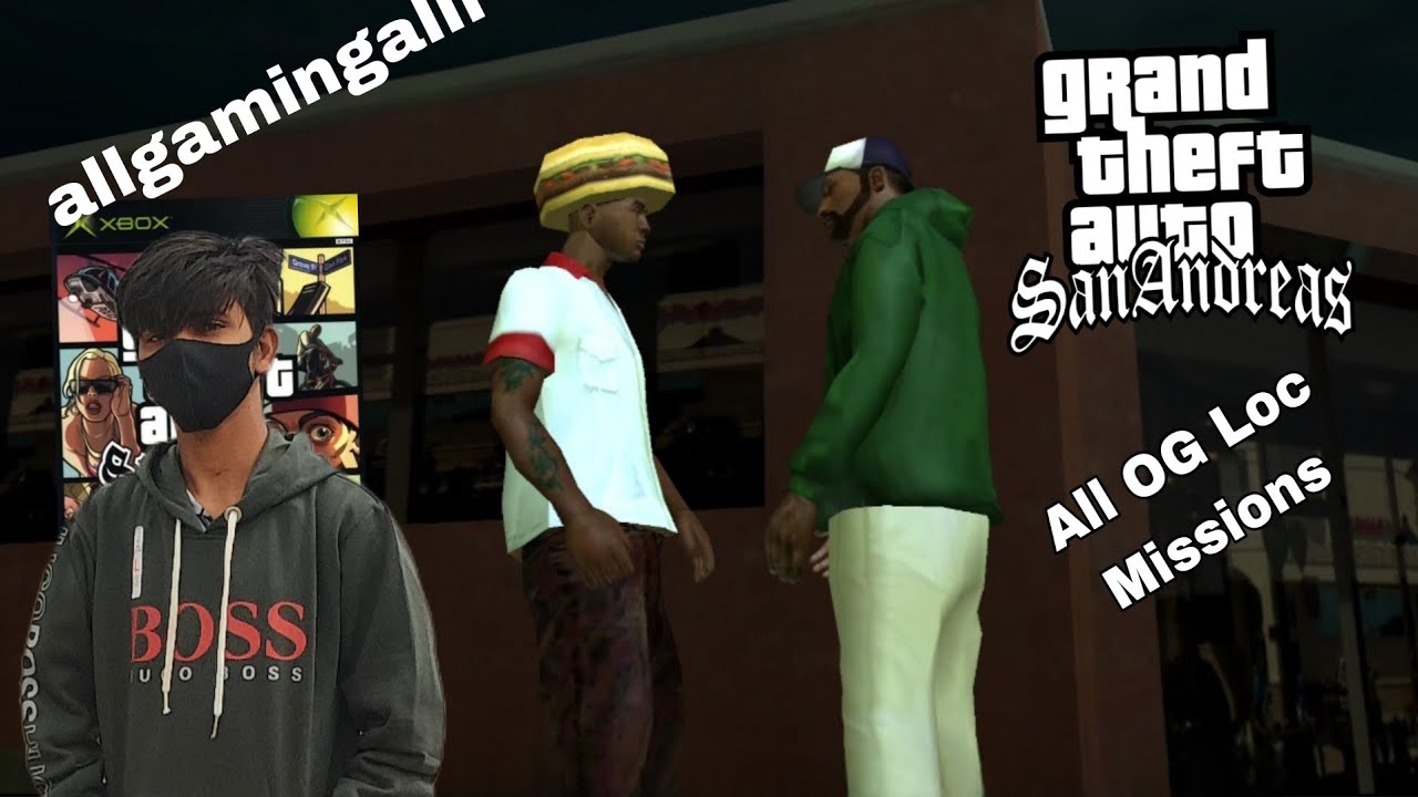 GTA San Andreas oG lock all missions episode 4 /@AllgamingAlll 🙂