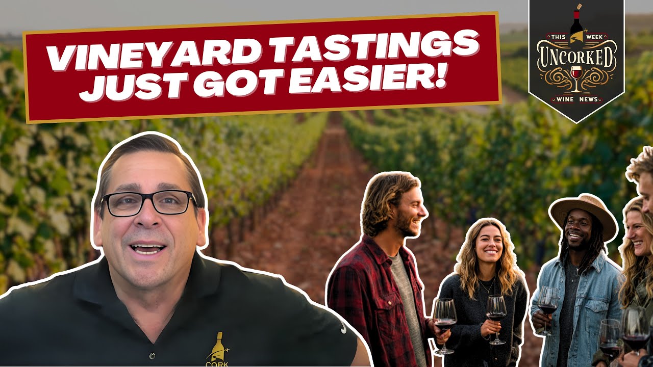 Napa County Approves Vineyard Tastings Outside Traditional Wineries - This Week Uncorked Episode 79