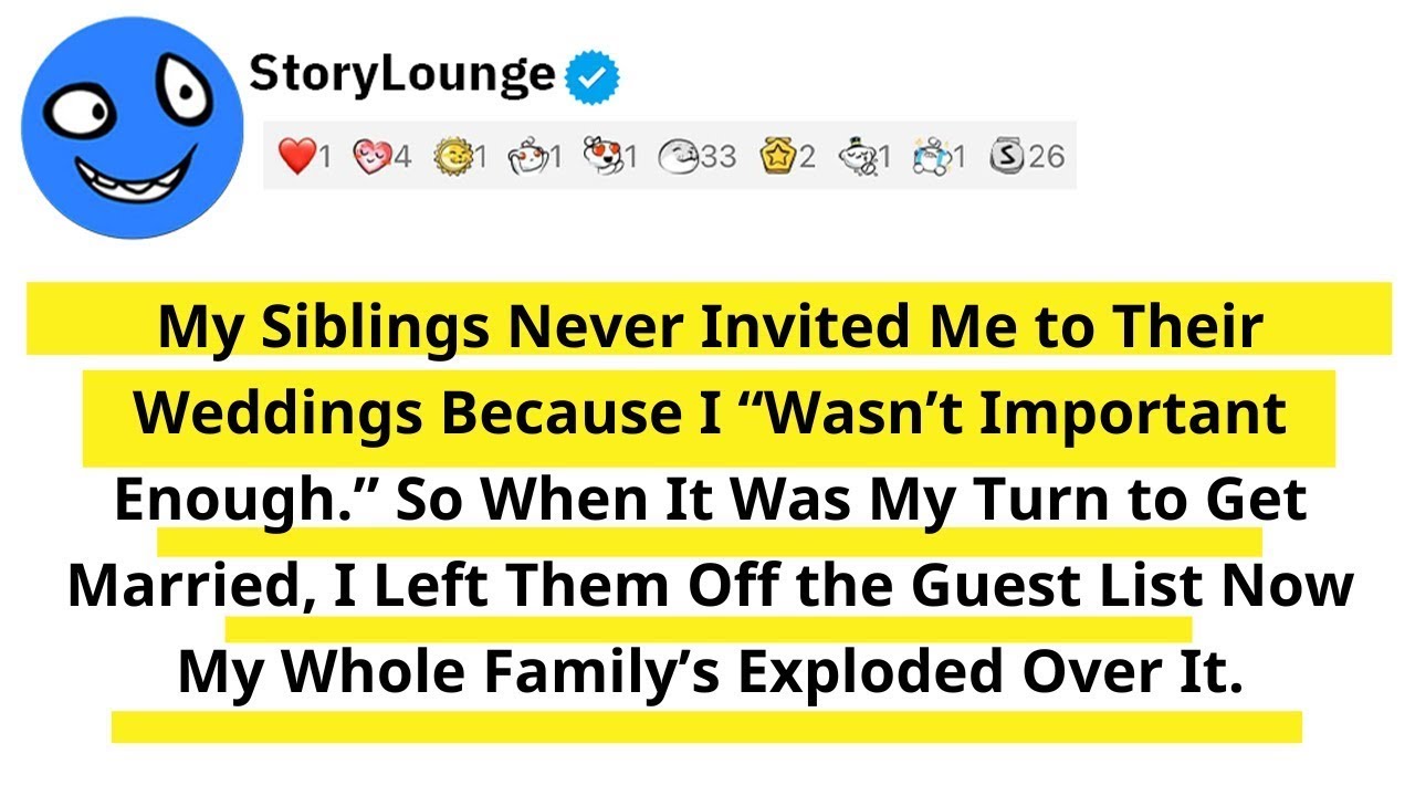 My Siblings Never Invited Me to Their Weddings Because I “Wasn’t Important Enough ” So When It Wa
