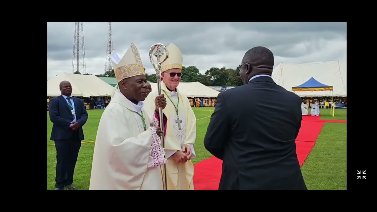 consecration of Auxiliary Bishop in Archdiocese of Lilongwe Ambuye Vincent mwakhwawa