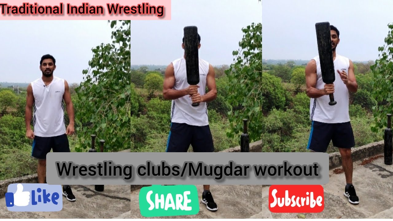 Desi Workout|| Wrestling Mugdar || Gada/Mace/Joris ||