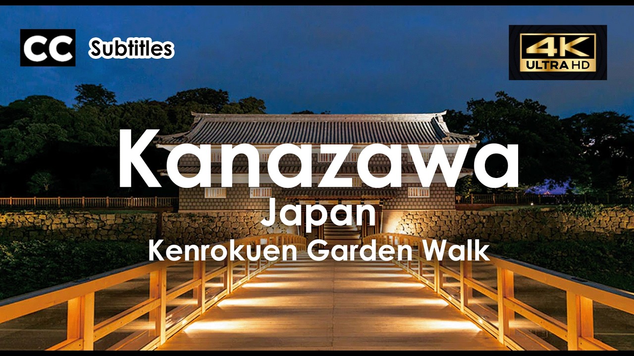 Kanazawa Japan: Samurai Culture, Gold Leaf & Zen Gardens – A Cinematic City Walk