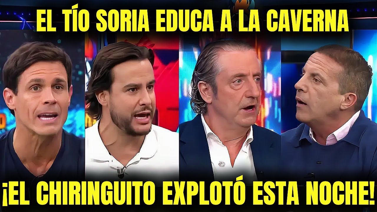 💥 &iexcl;POL&Eacute;MICA TOTAL! Crist&oacute;bal Soria RIDICULIZA a la Caverna Madridista en el Chiringuito