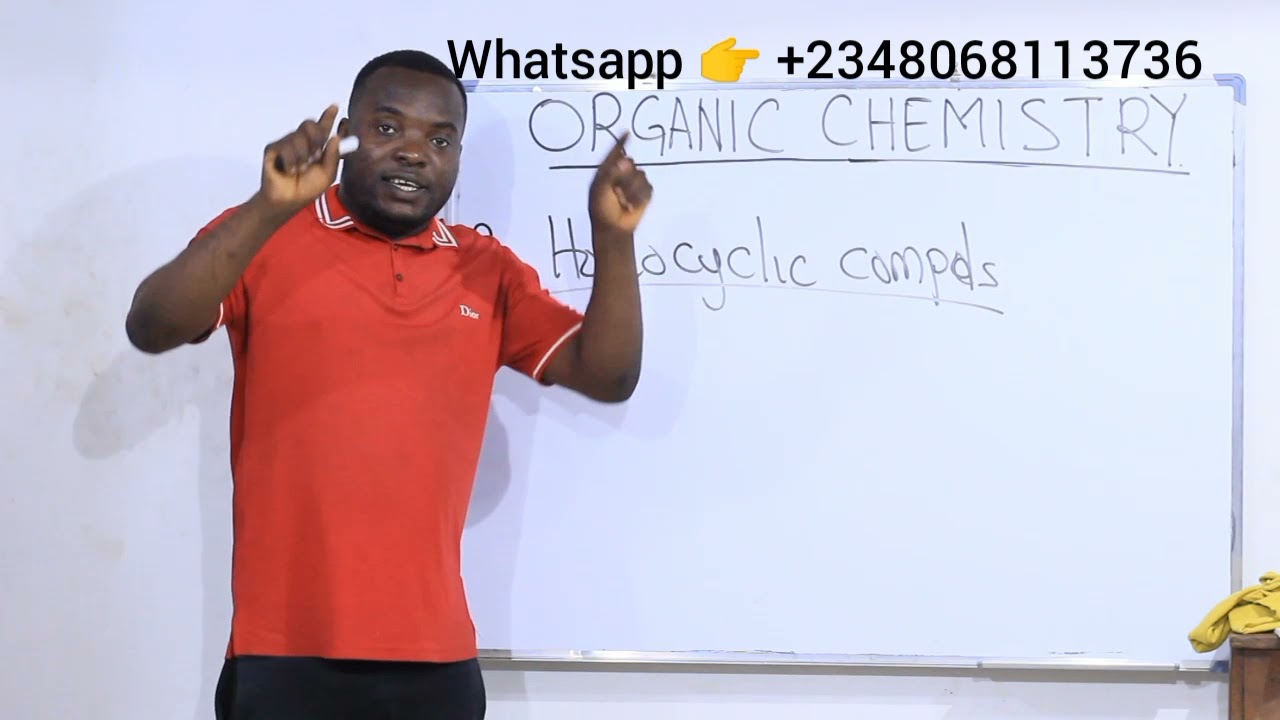 CLASSIFICATION OF ORGANIC COMPOUNDS.
