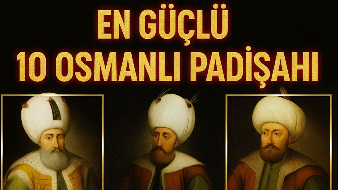 Osmanlı’nın En Güçlü 10 Padişahı! Sıralama Şaşırtacak!