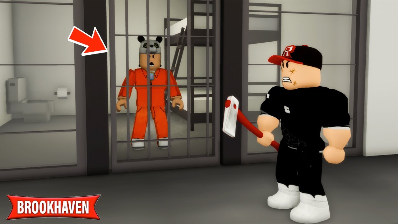 Panda Kötü Oldu ve Beni Hapise Attı !! Roblox Brookhaven