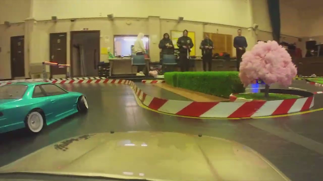 RC Drifting with the Initial G Crew... on P-tile??!! WHAT??!!