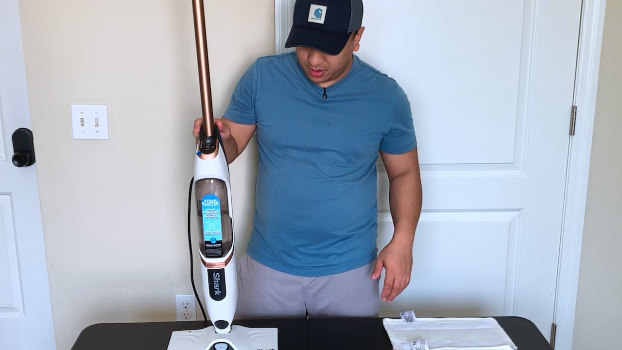 Shark SteamSpot Steam Mop with Steam Blaster Technology | Demo And Review