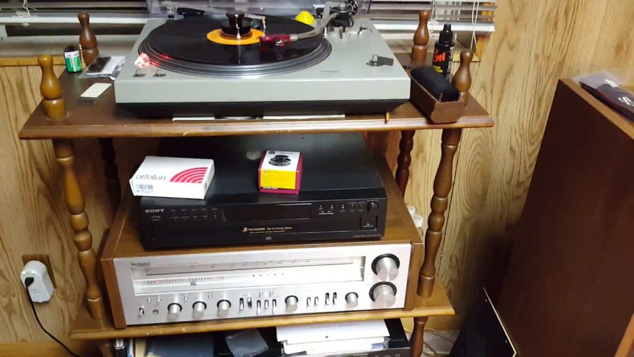 Ortofon 2M Red on a 40 year old system! Technics SA-800; Technics SL-1500; CerwinVega 12-TR