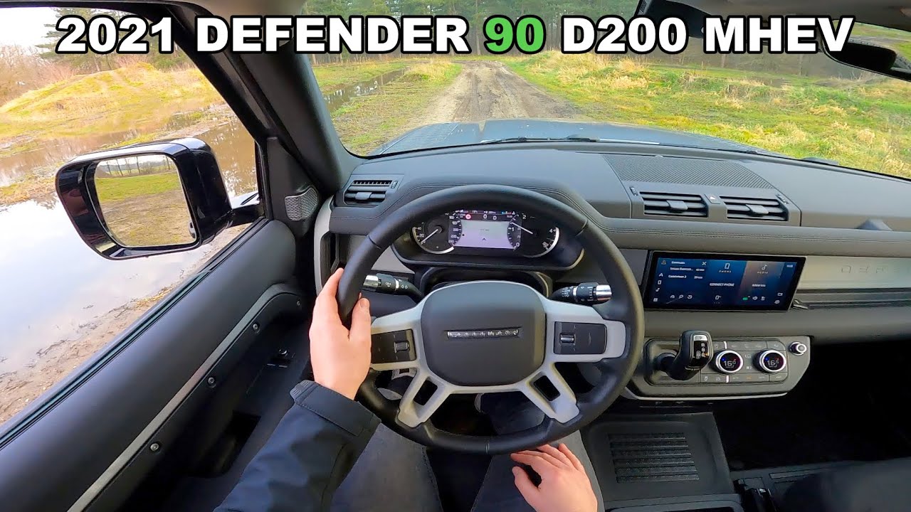 2021 LAND ROVER DEFENDER 90 D200 (200Hp) TEST DRIVE