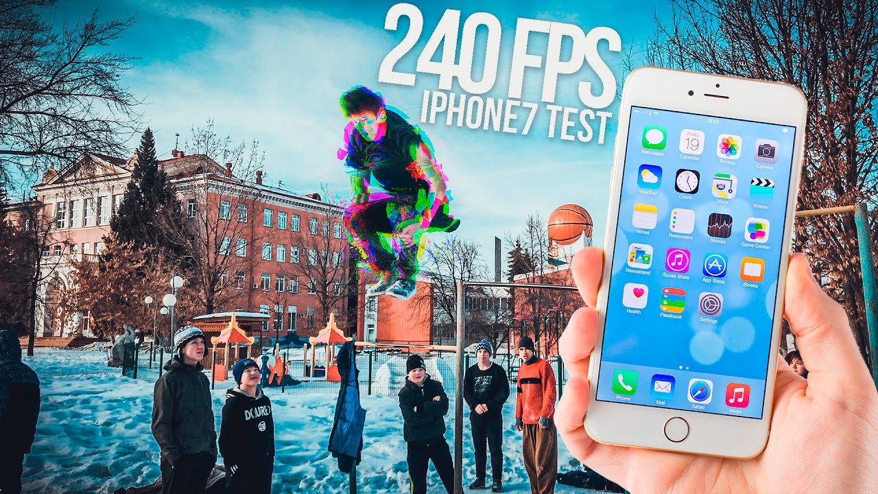 📱IPHONE 7    TEST  SLOWMOTION 240FPS🎥
