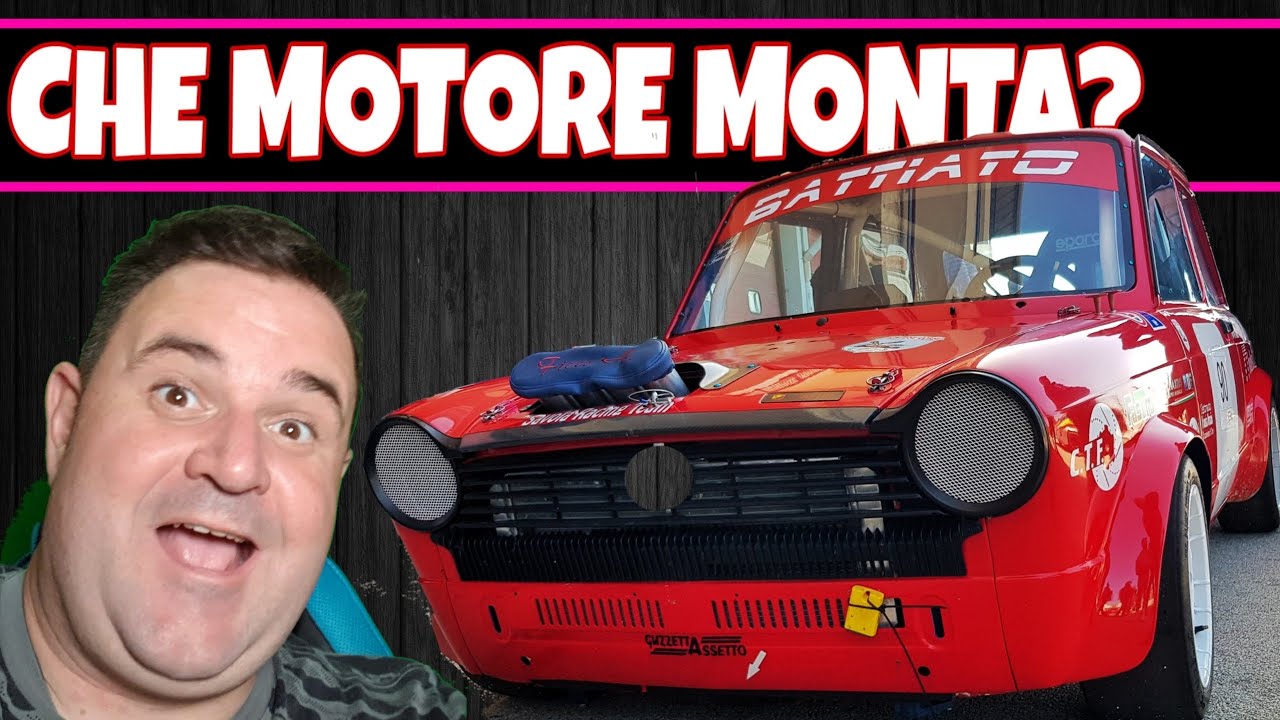 ECCO CHE MOTORE MONTA LA A112 ABARTH DI ANTONIO FIORE!
