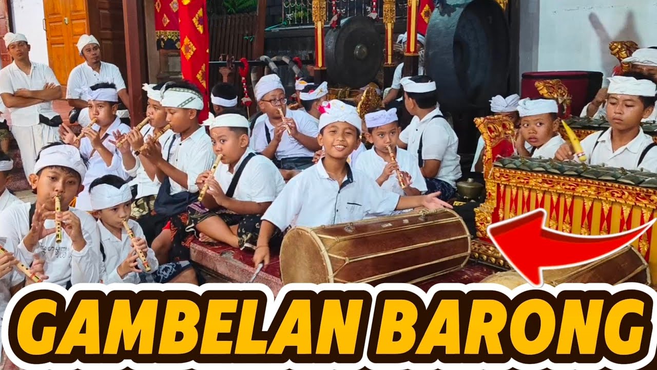 AKU MEGAMBEL BALI GAMBELAN BARONG SAMA TEMAN TEMAN GUYS‼️