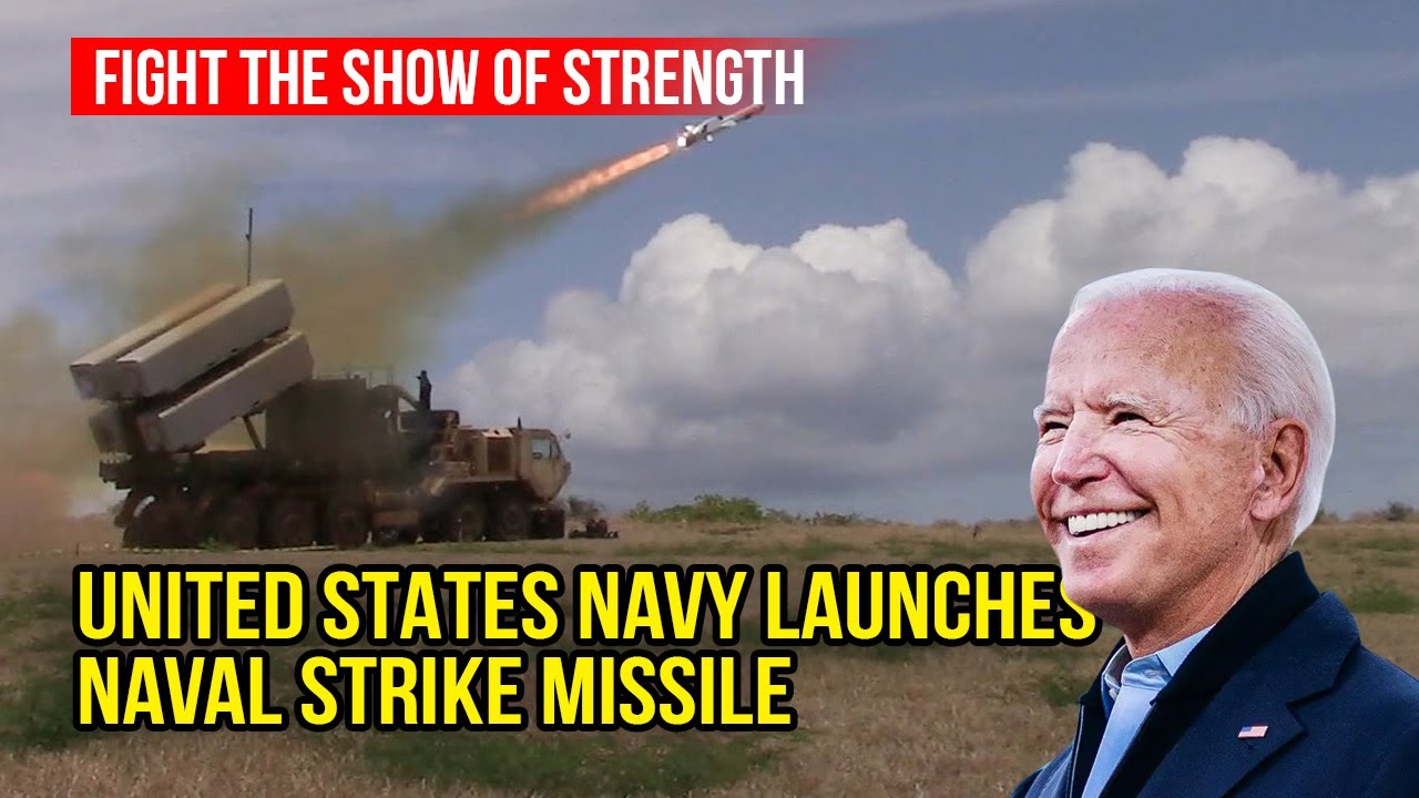 Fight the Show of Strength, United States Navy Launches Naval Strike Missile !