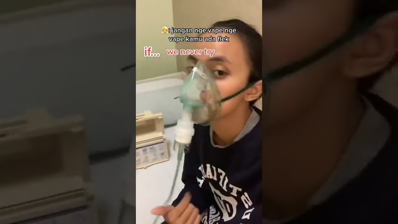 Makanya dengerin kata orang tua bahaya vape