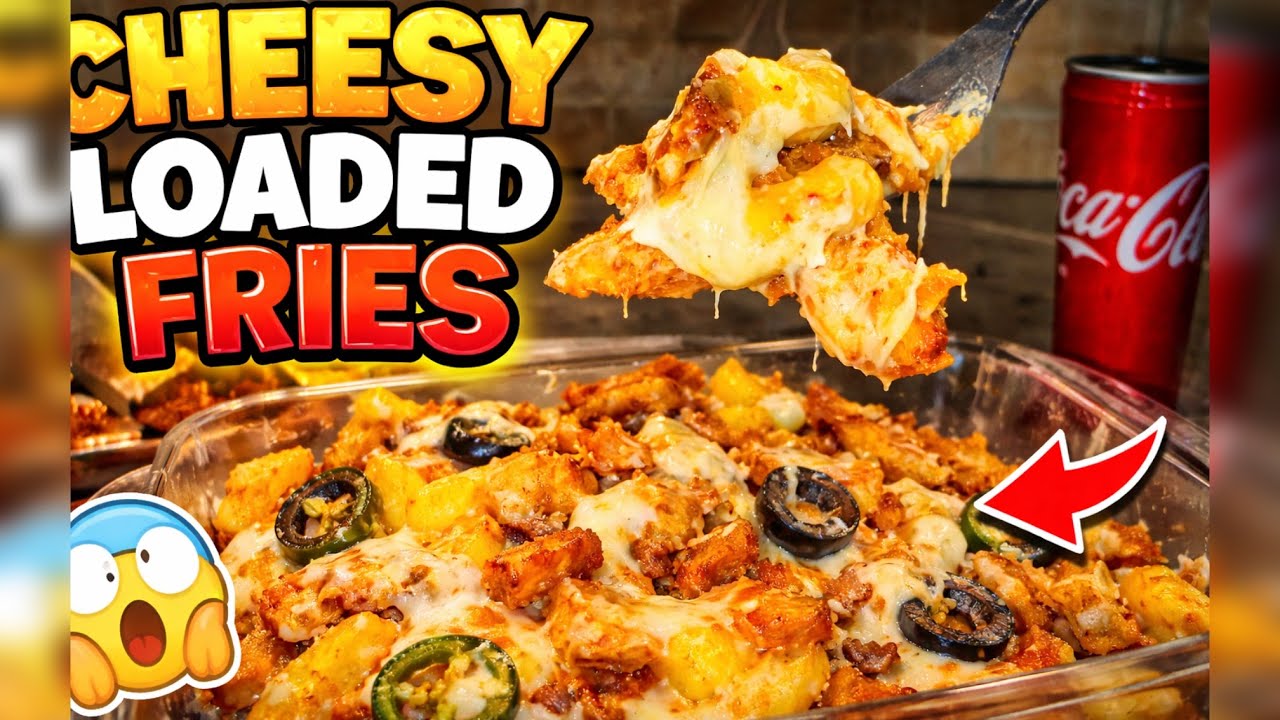 How to Make Cheesy Loaded Fries at Home | Crispy & Fully Loaded better than Resturant