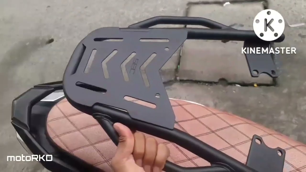 HONDA BEAT FI SEC METAL BRACKET W/ SPACER DIY INSTALLATION